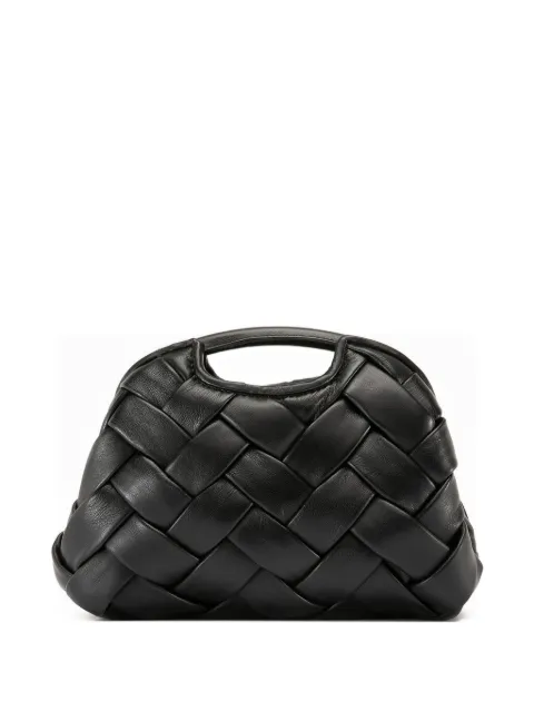 Officine Creative Helen woven tote bag Black OCBHELE12PLUG1000