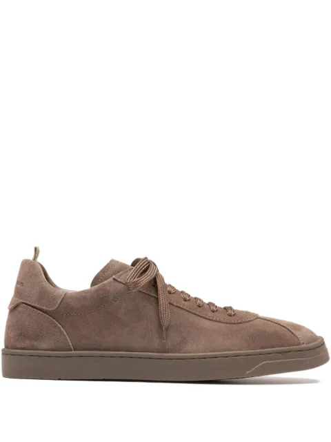 Officine Creative Karma lace-up suede sneakers Brown OCDKARM101SENL3VIGN