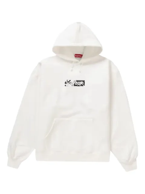 Supreme Miami box logo "SS25 - White" hoodie White SU25309
