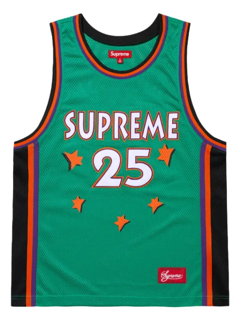 Supreme All Star Basketball tank top Green SU25292