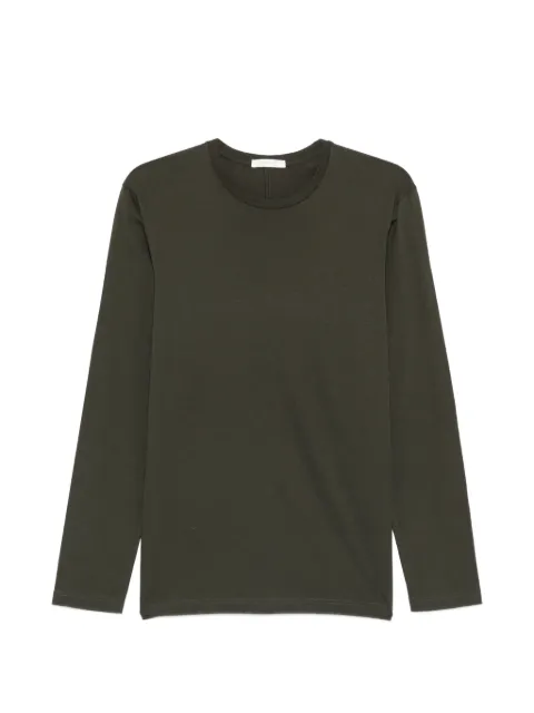 The Row Leon long-sleeve T-shirt Green 189K291