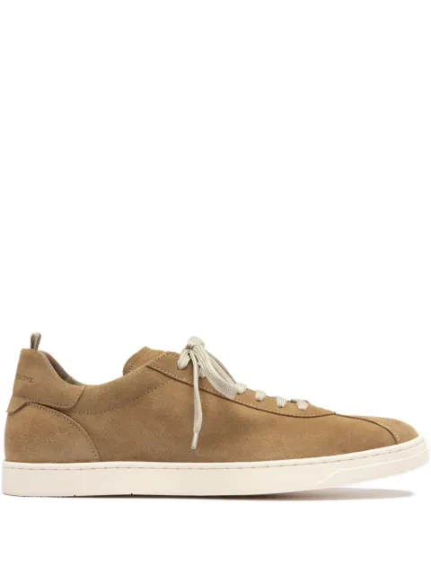 Officine Creative lace-up suede sneakers Brown OCUKARM001SENL1D206