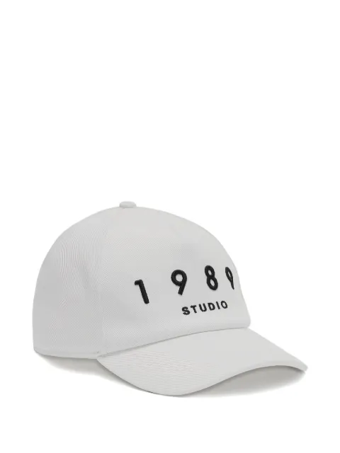 1989 STUDIO cotton baseball cap White S03UHE004FAB003
