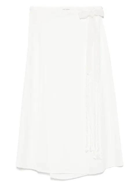 Wales Bonner Antille skirt White WS25SK05VI03100