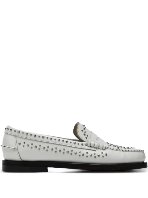 Sebago Dan stud-embellished loafers White 78118KW