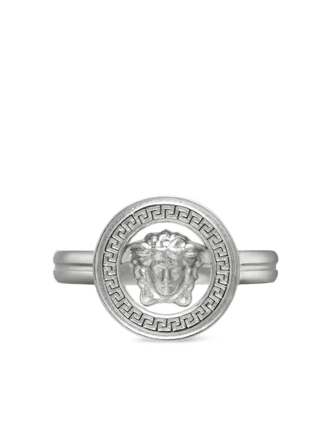 Versace Medusa '95 embellished ring Silver 10206741A00620