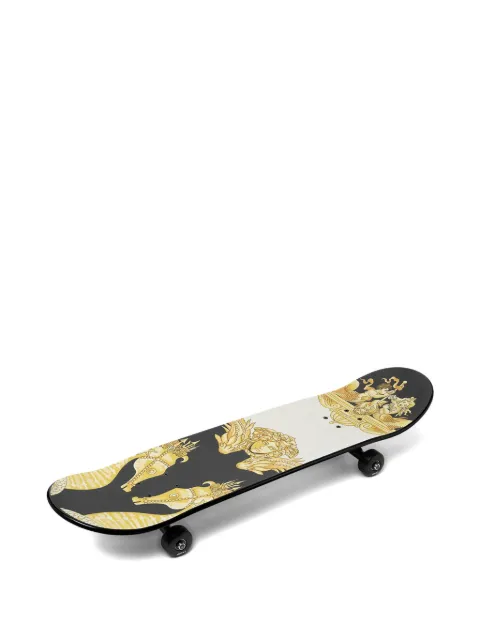 Versace Barocco-print skateboard Neutrals ZSKATE0011A15611