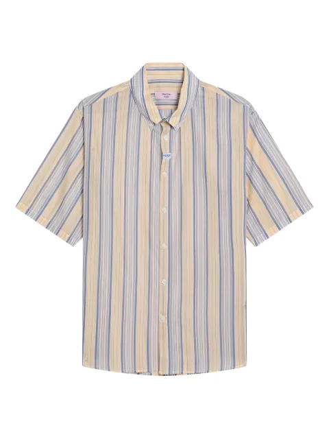 Martine Rose striped short-sleeve shirt Yellow 466WS21306