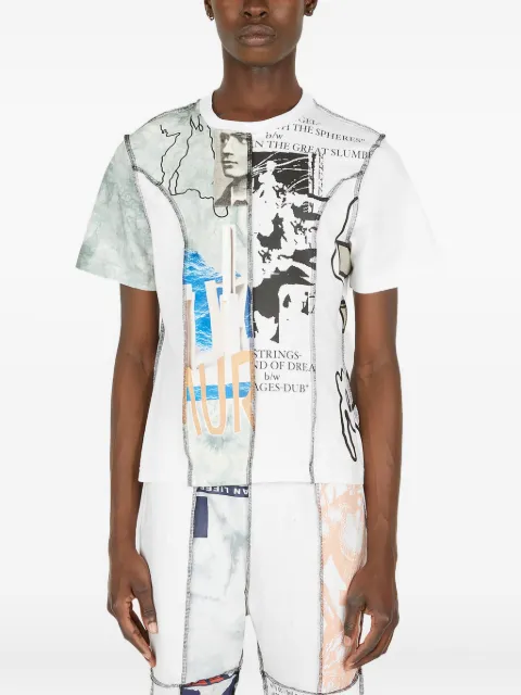 Perks And Mini graphic-print short-sleeve T-shirt White PS221465MULTI