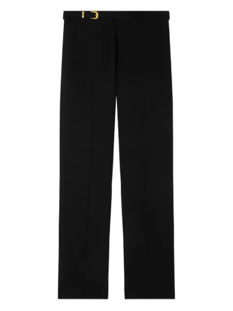 Versace belted tailored trousers Black 10202221A14993