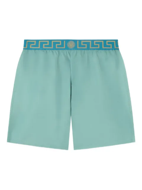 Versace greca border swim shorts Green ABU010231A11120