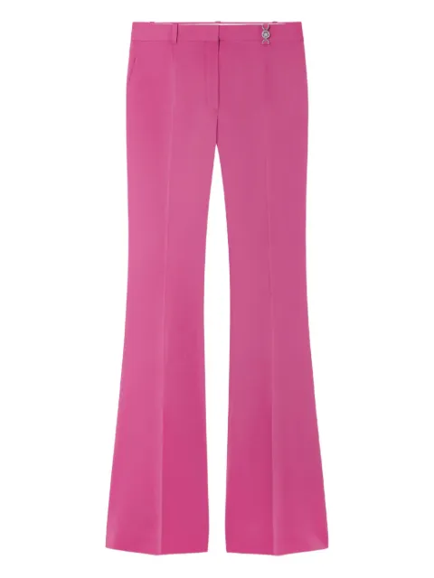 Versace flared tailored trousers Pink 10131581A12595