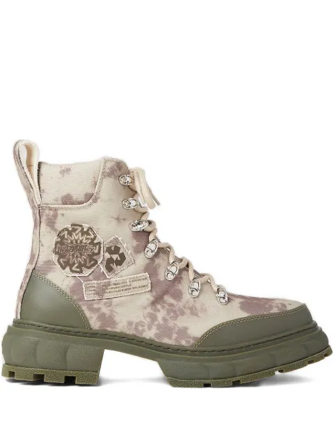Virón camouflage logo-print boots Green DISRUPTOR06P550