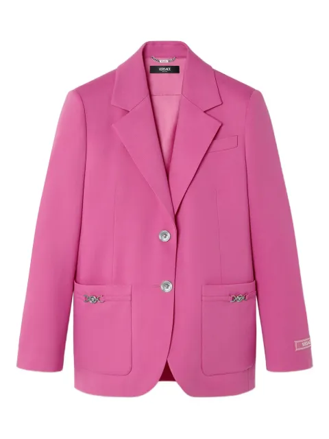 Versace Underwater Barocco boxy blazer Pink 10201141A15260