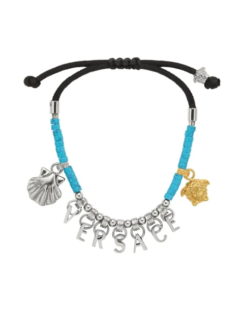 Versace Icons De La Mer beaded bracelet Gold 10207091A10954