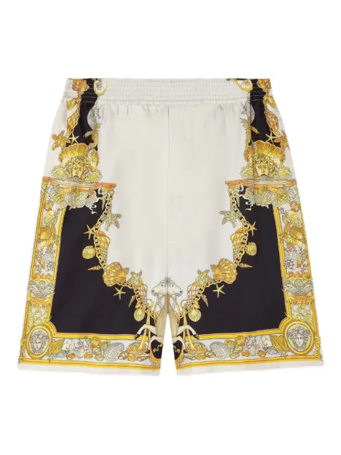 Versace Coral Theatre shorts White 10024761A14567