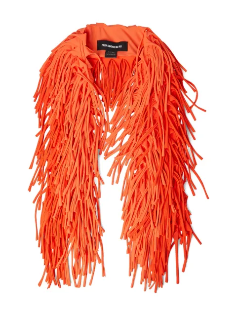 Paula Canovas del Vas fringed-detail scarf Orange PAS221003VAR2