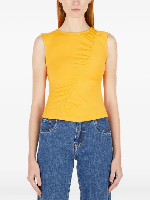 Wynn Hamlyn crew-neck top Orange PF22TP140602