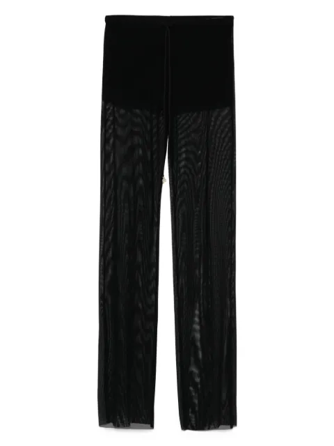 Fisico mesh trousers Black S5FCN18L0