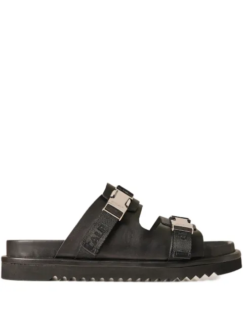 Fusalp Sandal M leather sandals Black H2701