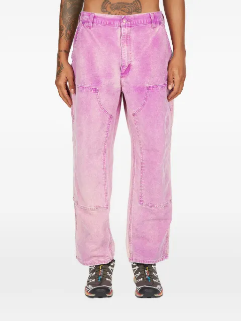 NOTSONORMAL patch washed jeans Purple VWP10NVIOL