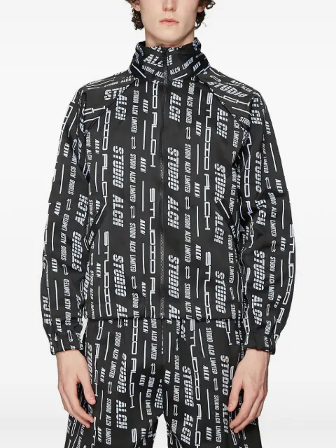 STUDIO ALCH logo-motif track jacket Black ALCHSS19TRACKTOP2A