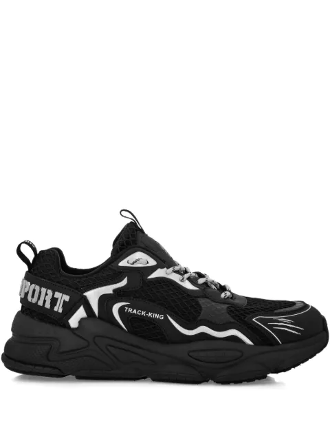 Plein Sport logo-embellished sneakers Black FAESUSC0843STE003N