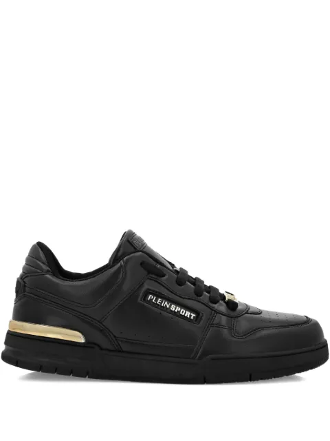 Plein Sport Tiger.X leather sneakers Black FAESUSC0794SLE004N