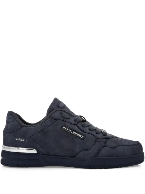 Plein Sport leather sneakers Blue FAESUSC0796SLE004N