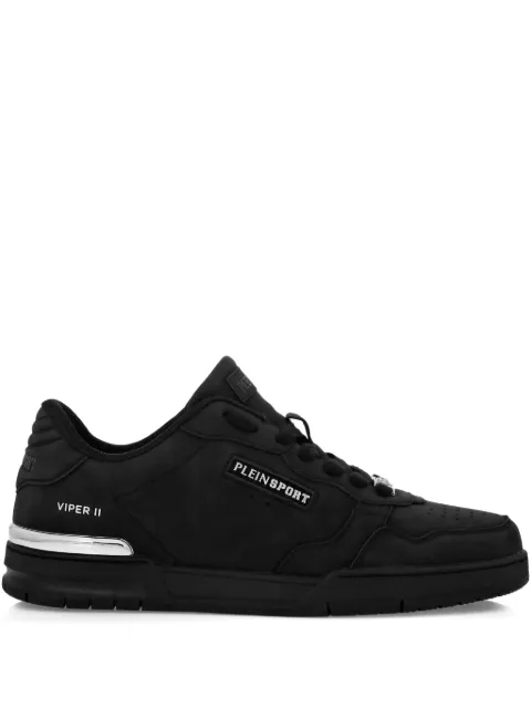 Plein Sport suede sneakers Black FAESUSC0796SLE004N