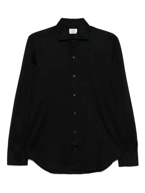 Mazzarelli jersey shirt Black JERSEYNERO165SOFTSLIMRIDOTTO