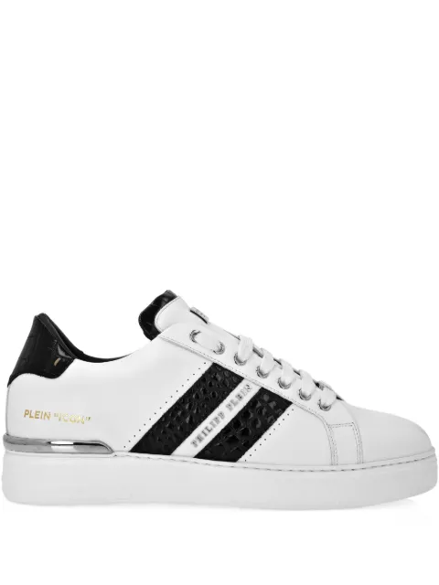 Philipp Plein leather low-top sneakers White FAESUSC0809PLE075N