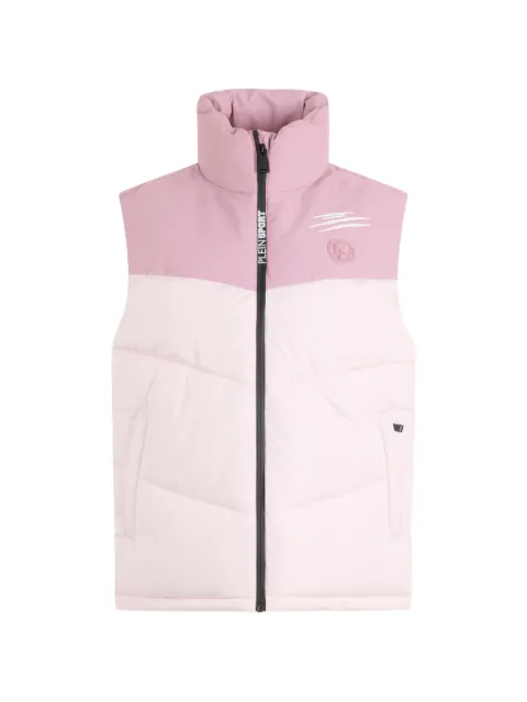 Plein Sport logo-detail gilet Pink FAECWRC0133STE003N