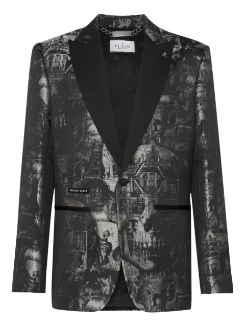 Philipp Plein Lord Fit Skull blazer Black FAECMRF2055PTE021N