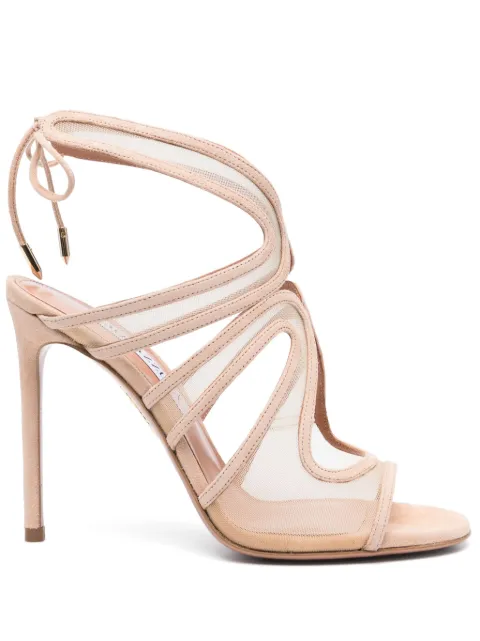 Aquazzura cut-out sandals Neutrals SPTHIGS0SFE