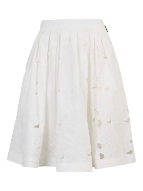 MSGM Sangallo-lace skirt White 3841MDD24X257277
