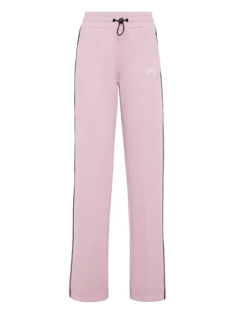 Plein Sport logo-patch track pants Pink FAECWJT2152STE003N