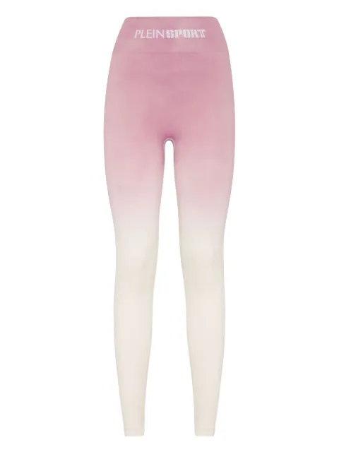 Plein Sport ombré seamless leggings Pink FAECWJT2109STE003N