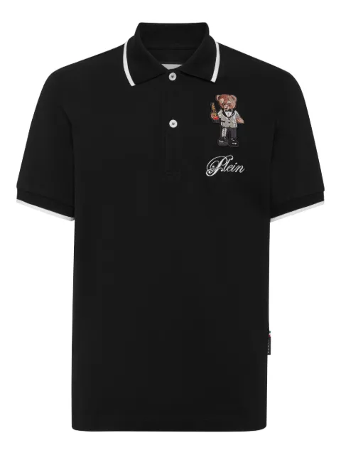 Philipp Plein polo shirt Teddy Black FAECMTK8586PTE179N