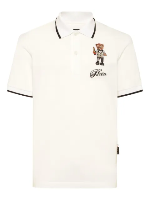 Philipp Plein polo shirt Teddy White FAECMTK8586PTE179N