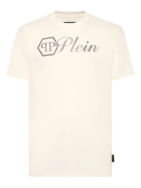 Philipp Plein logo-embellished T-shirt White FAECMTK8461PJY002N