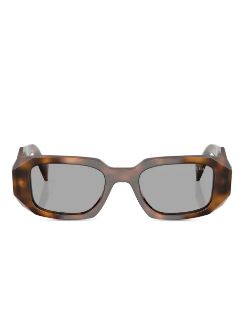 Prada Eyewear geometric-frame sunglasses Brown PR17WS20D50Q