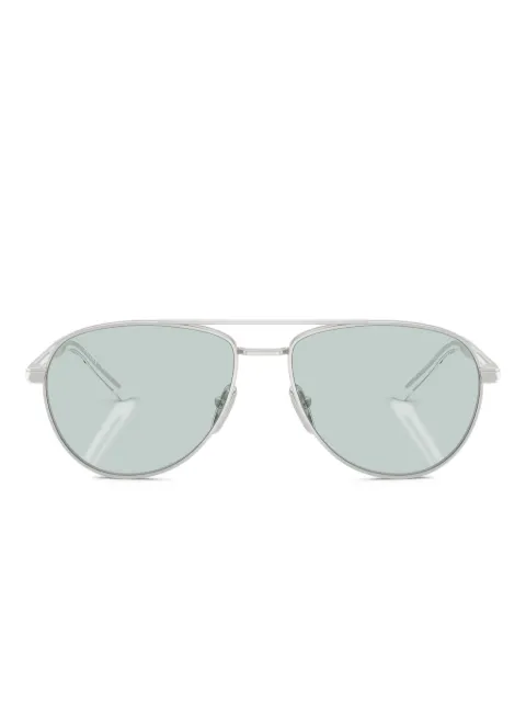 Prada Eyewear geometric-frame sunglasses Silver PRA54S27540N