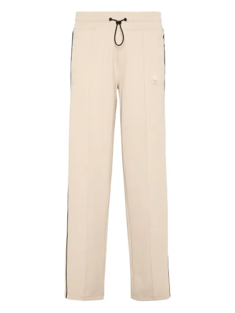 Plein Sport straight-leg track pants Neutrals FAECMJT2680STE003N