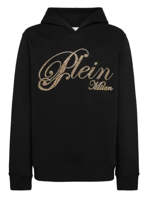 Philipp Plein rhinestone-embellished hoodie FAECMJB3747PTE003N