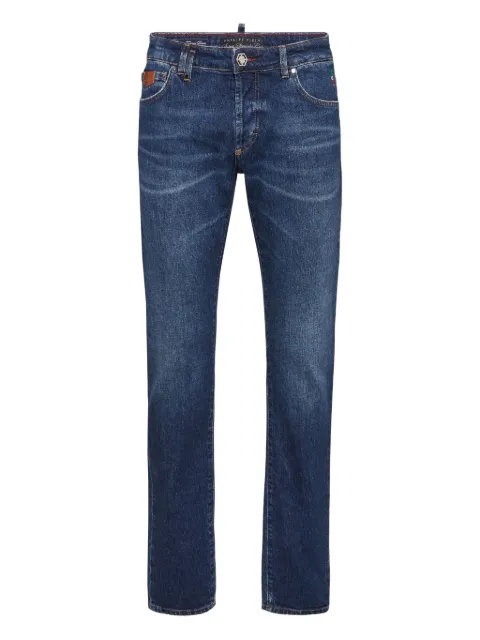 Philipp Plein super straight cut jeans Blue FAECMDT4147PDE004N