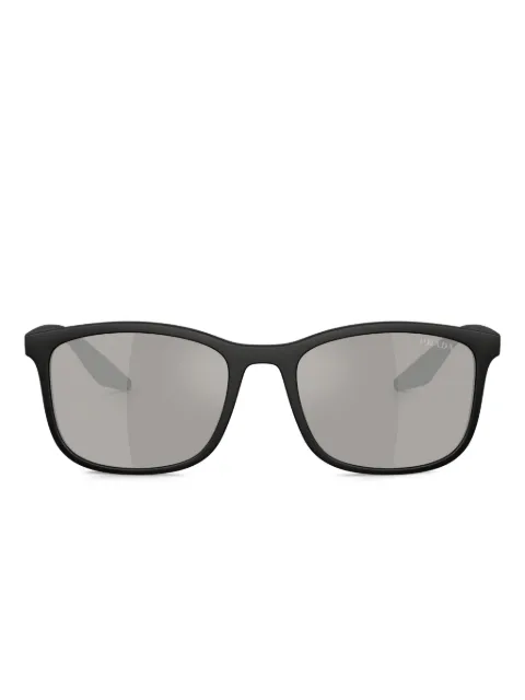 Prada Linea Rossa square-frame sunglasses Black PSA08S
