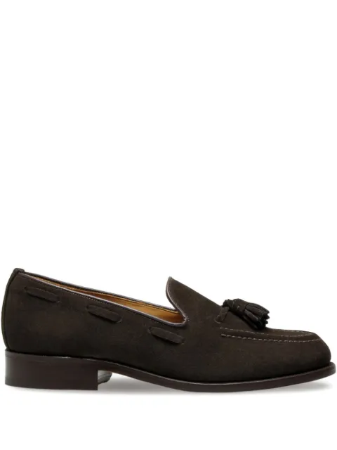 Sanders Finchley tassel-detail loafers Brown 7174TDSP