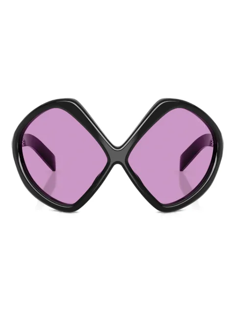 Prada Eyewear oversized-frame sunglasses Black PRB21S