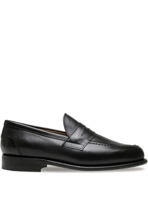 Sanders leather loafers Black 2172B